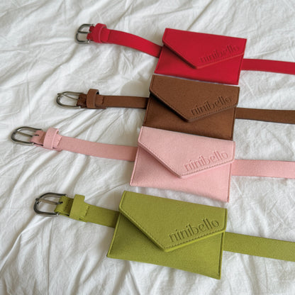 [PRE-ORDER] Suede Belt Bag