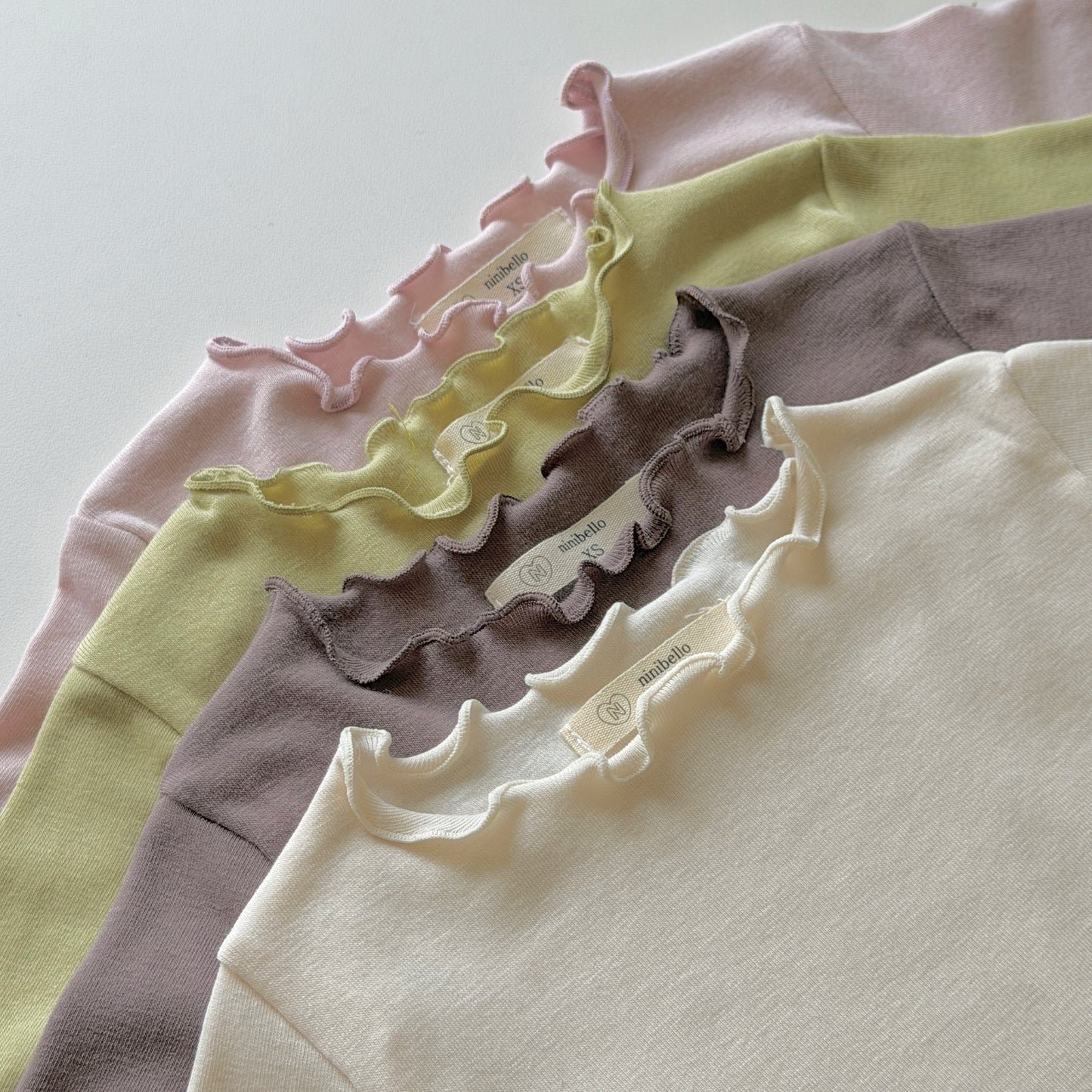 [PRE-ORDER] Soft Frayed Long Sleeve T-shirt