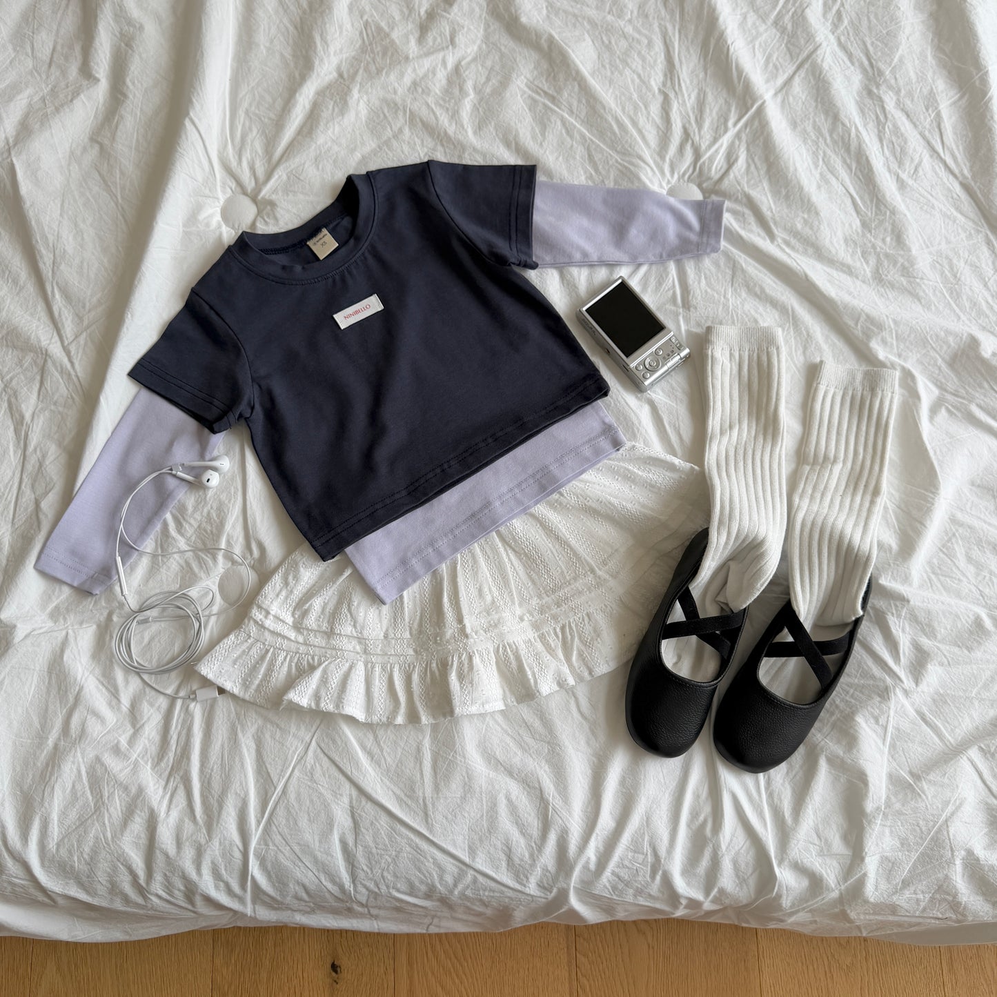 [PRE-ORDER] Layered short-sleeve set