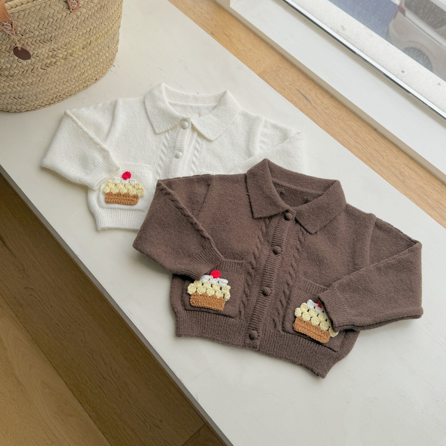 [PRE-ORDER] Cupcake Wool Knit Cardigan