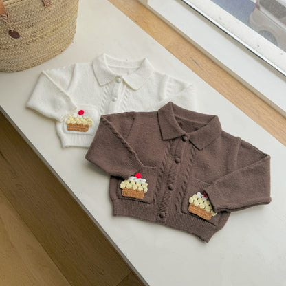 [PRE-ORDER] Cupcake Wool Knit Cardigan