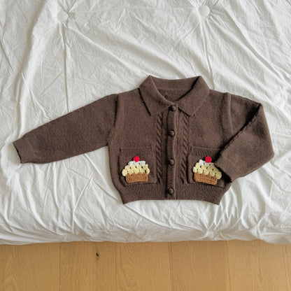 [PRE-ORDER] Cupcake Wool Knit Cardigan
