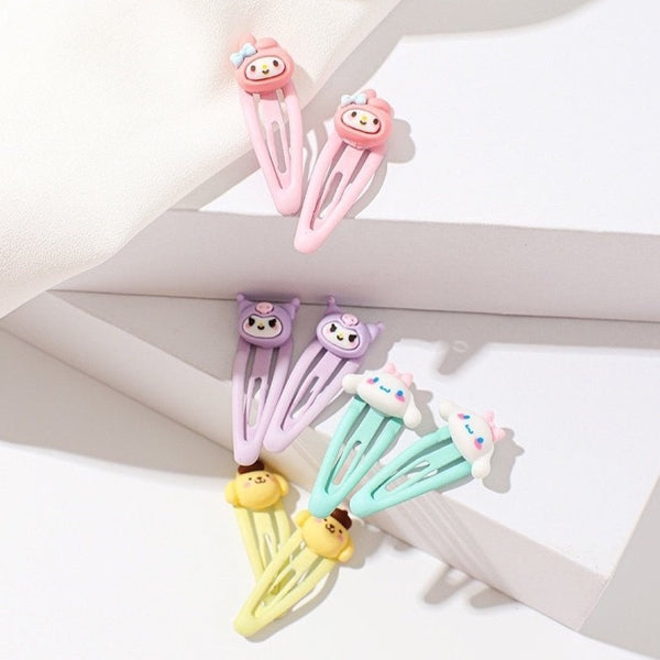 Cute Sanrio Hairpin Set
