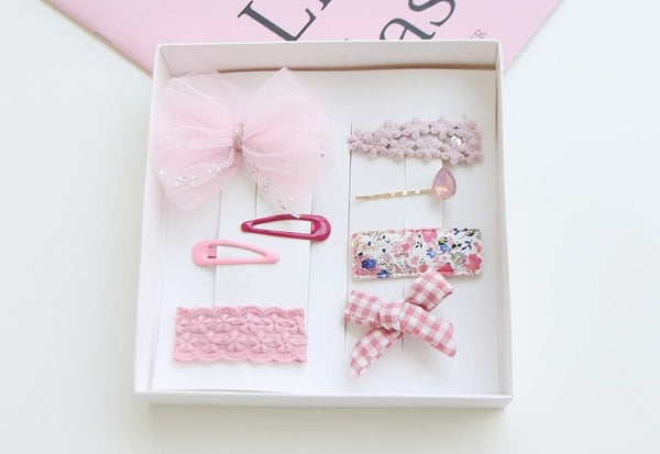 Pink Gift Hairpin Set