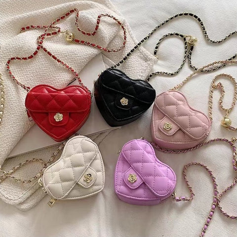 [PRE-ORDER] Mini Heart Cross Bag