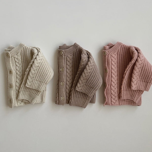 Knit Cardigan [ivory M&L]