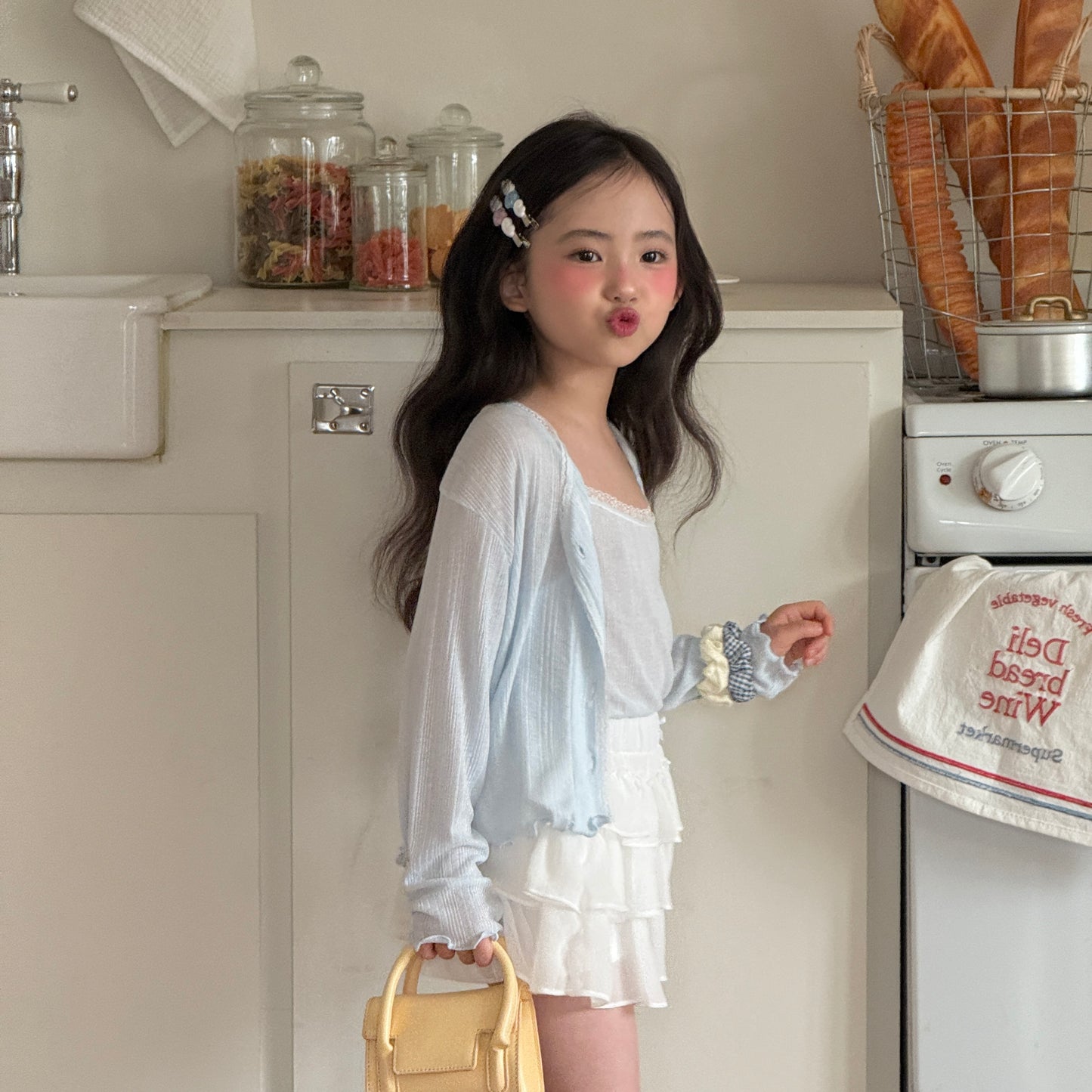 [PRE-ORDER] Sherbet Sleeveless Cardigan Set