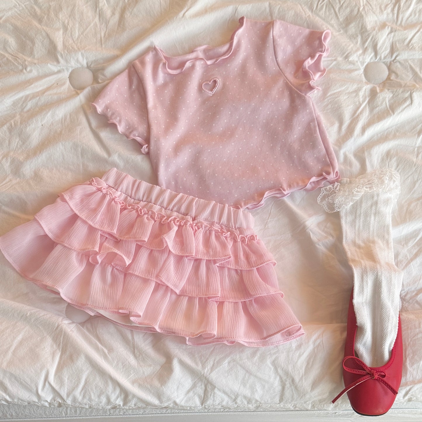 [PRE-ORDER] Fruit tiered skirt