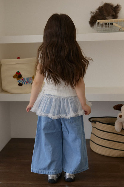 [PRE-ORDER] Loose-fit denim pants