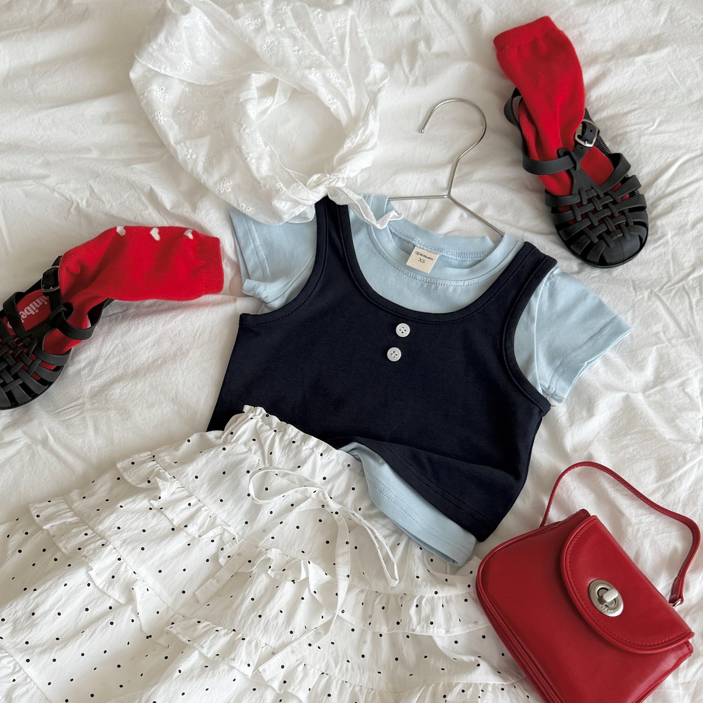 [PRE-ORDER] Mommy and Me Peony Tiered Skirt