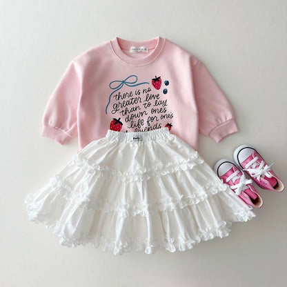 [PRE-ORDER] Strawberry Ribbon Sweatshirt