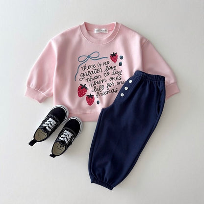 [PRE-ORDER] Strawberry Ribbon Sweatshirt