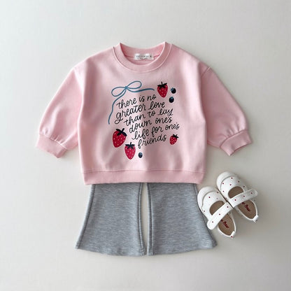 [PRE-ORDER] Strawberry Ribbon Sweatshirt