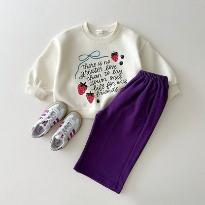 [PRE-ORDER] Strawberry Ribbon Sweatshirt