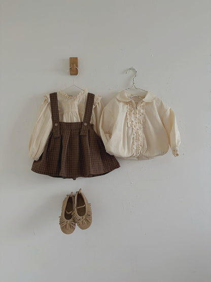 [PRE-ORDER] Pleated Suspender Skirt
