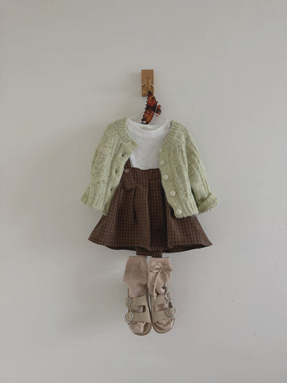 [PRE-ORDER] Pleated Suspender Skirt