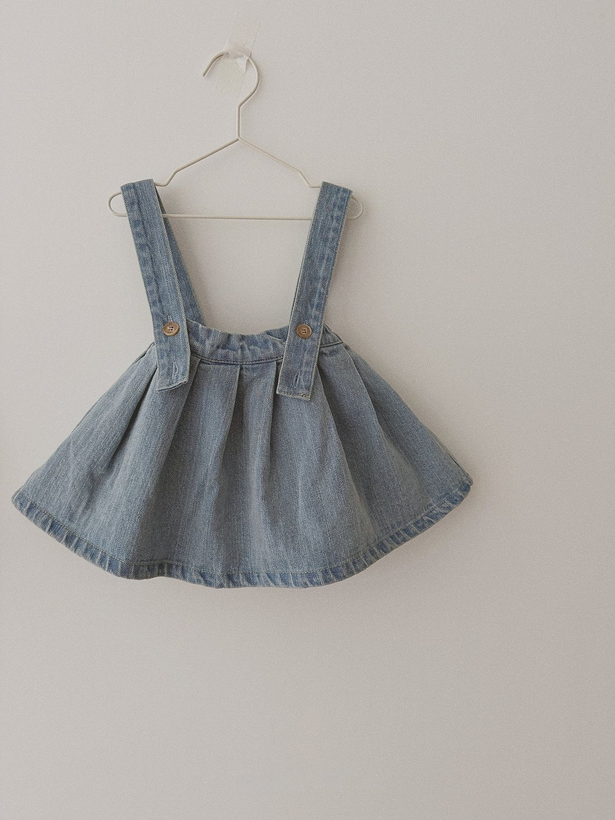 [PRE-ORDER] Pleated Suspender Skirt