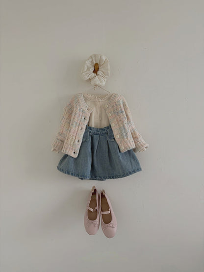 [PRE-ORDER] Pleated Suspender Skirt
