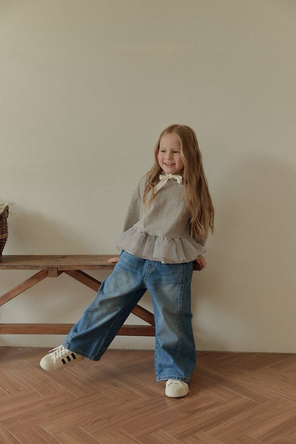 [PRE-ORDER] Cutout Wild Denim Pants