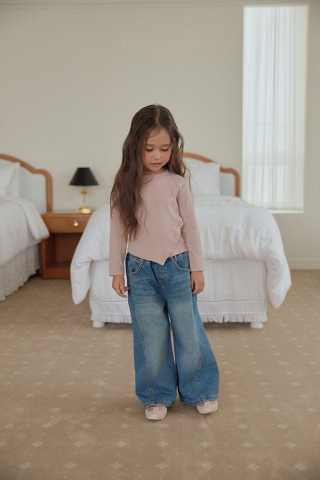 [PRE-ORDER] Cutout Wild Denim Pants