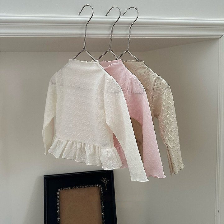 [PRE-ORDER] Frill Ribbon Mesh Tee