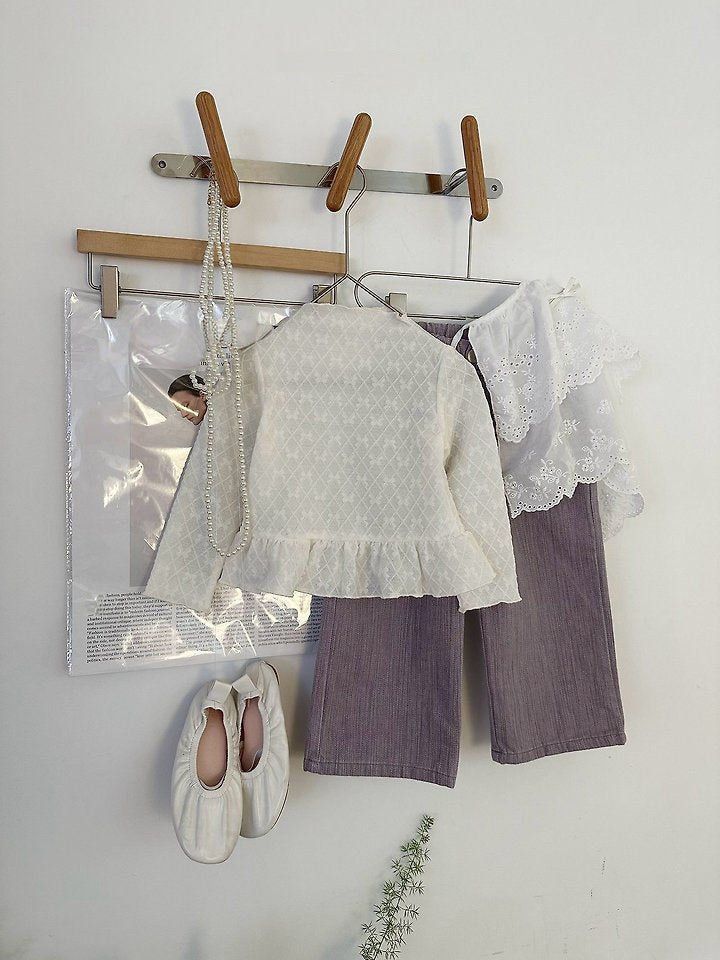 [PRE-ORDER] Frill Ribbon Mesh Tee