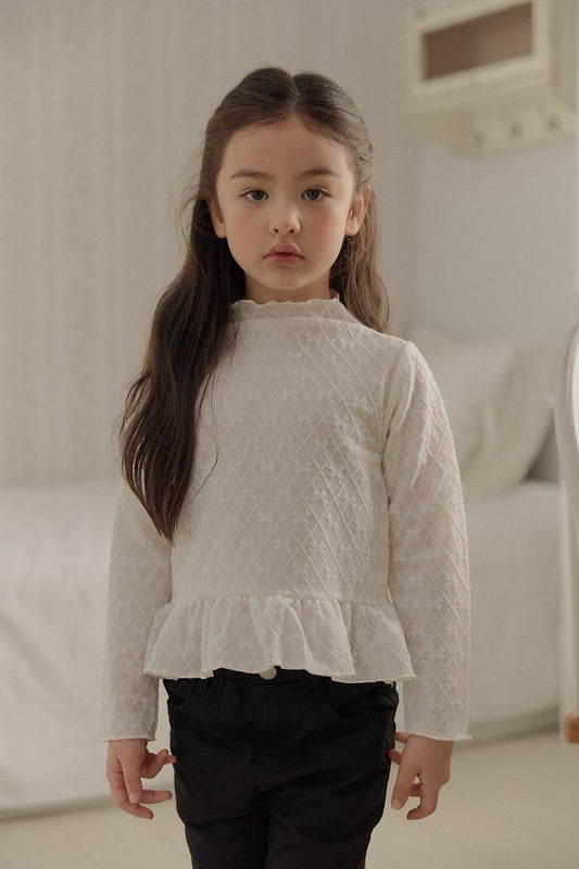 [PRE-ORDER] Frill Ribbon Mesh Tee