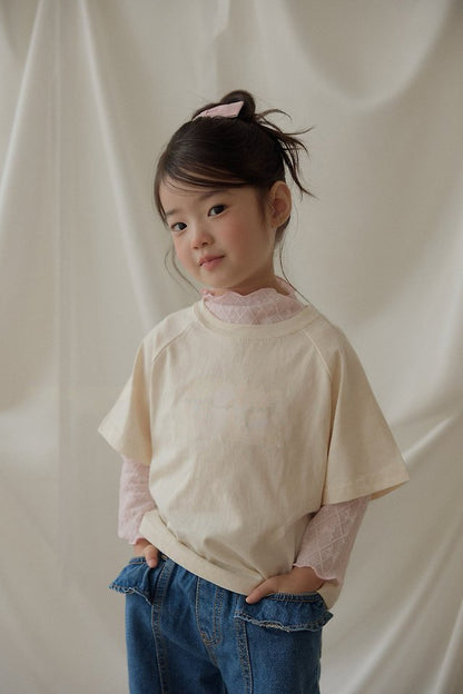 [PRE-ORDER] Frill Ribbon Mesh Tee