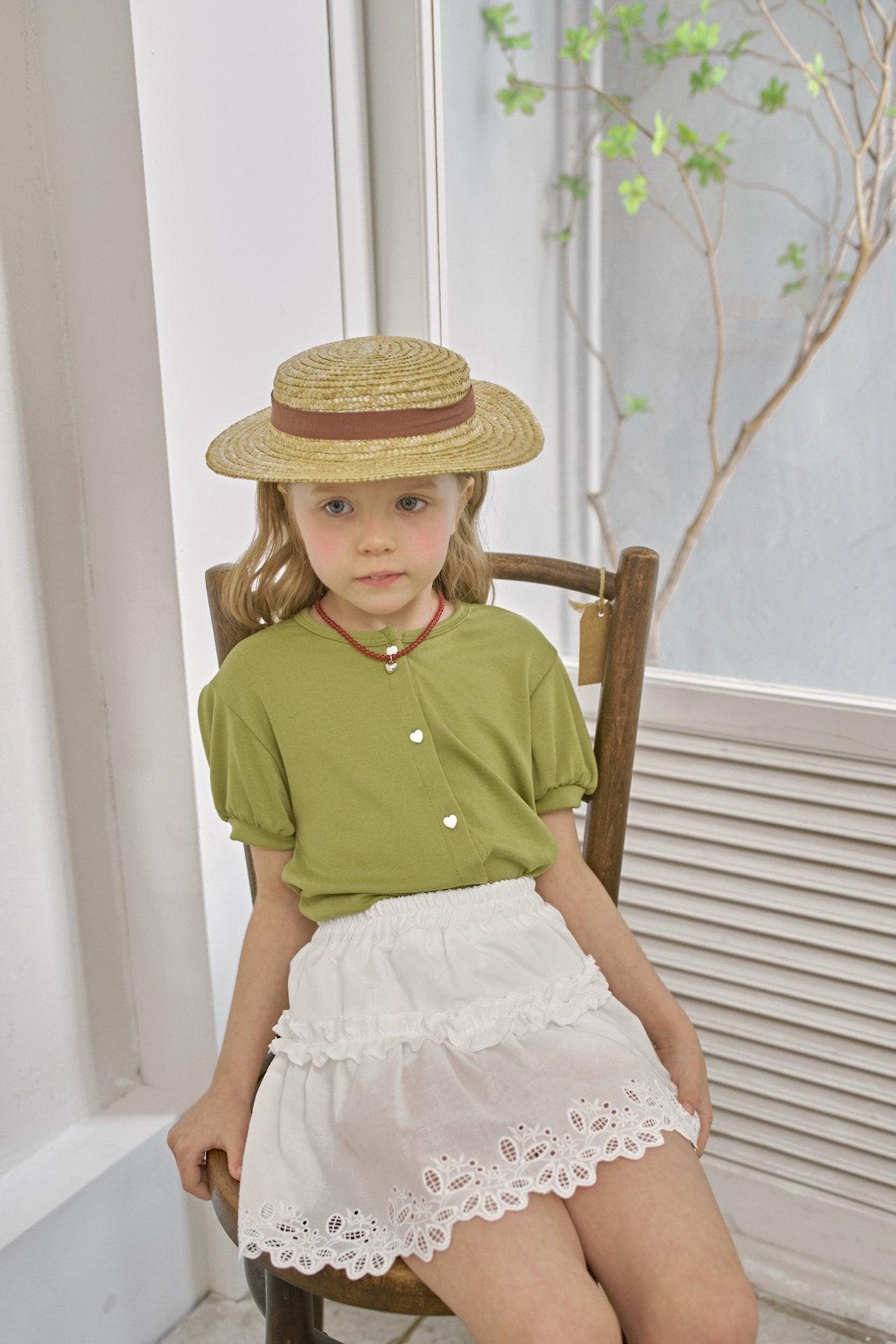 [PRE-ORDER] White lip skirt