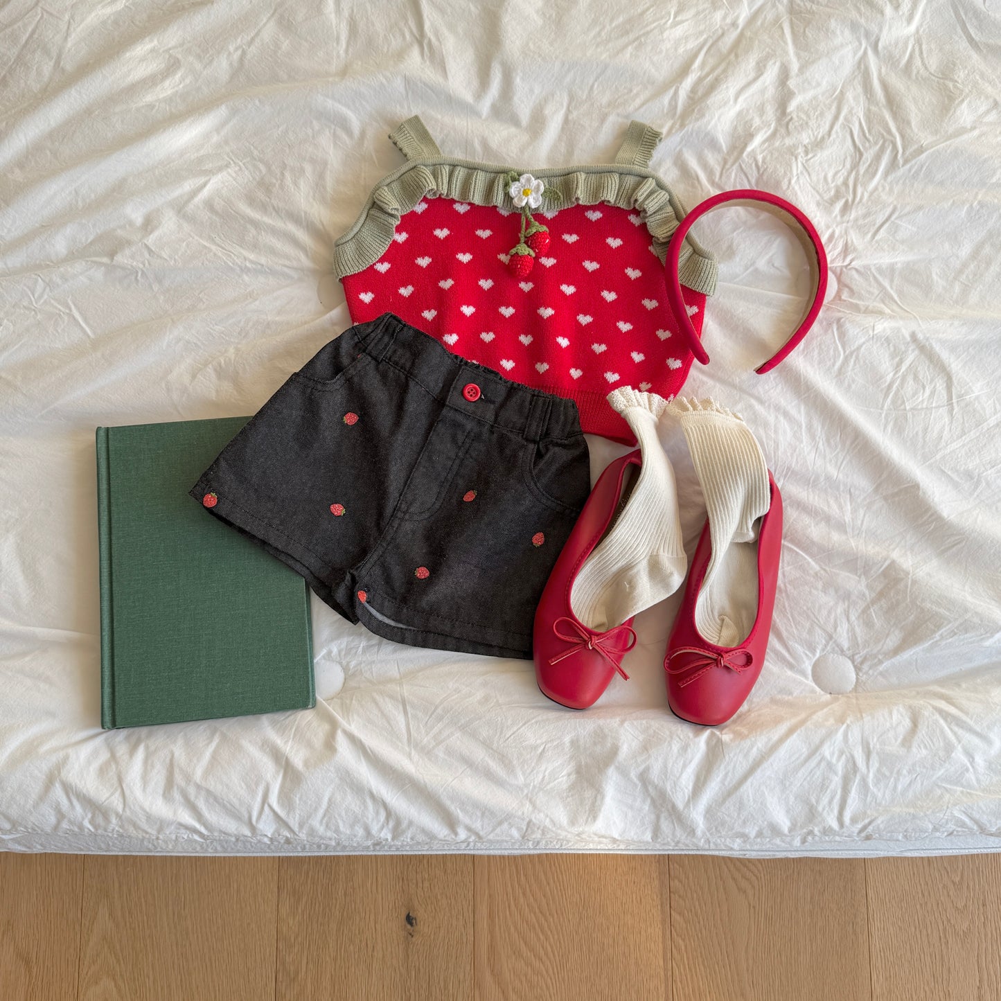 [PRE-ORDER] Heartberry Ruffle Knit Top