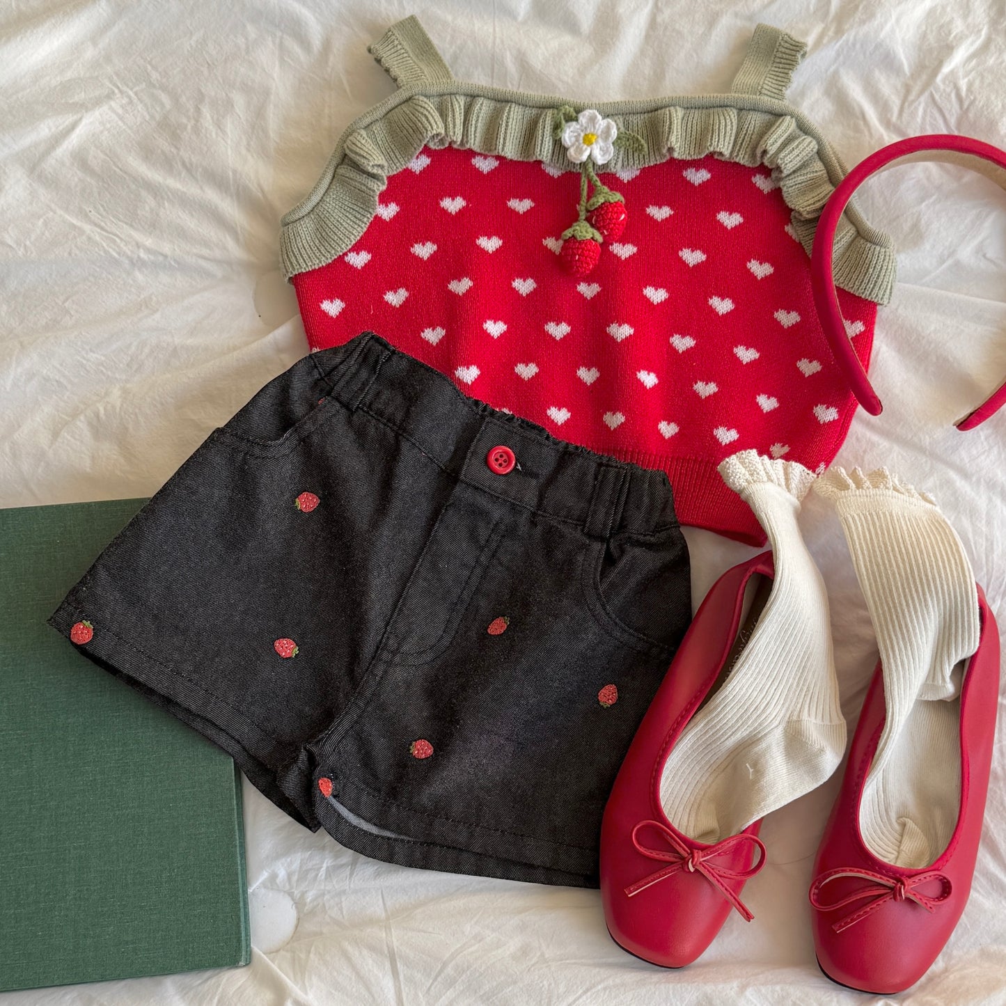 [PRE-ORDER] Heartberry Ruffle Knit Top