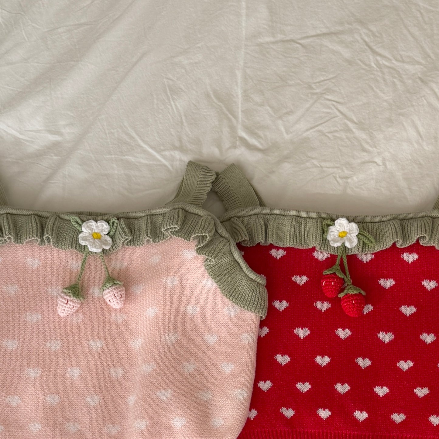 [PRE-ORDER] Heartberry Ruffle Knit Top