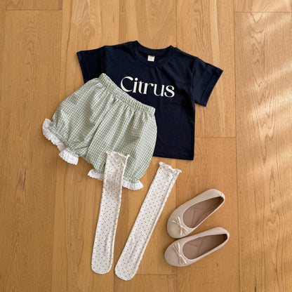 [PRE-ORDER] Dot Heart Punched Knee Socks