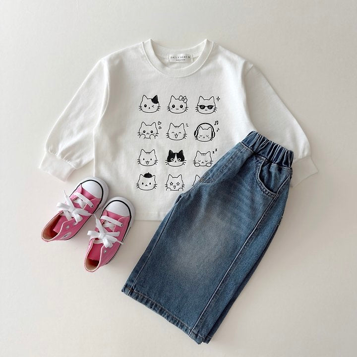 [PRE-ORDER] Emoticon Long Sleeve Tee