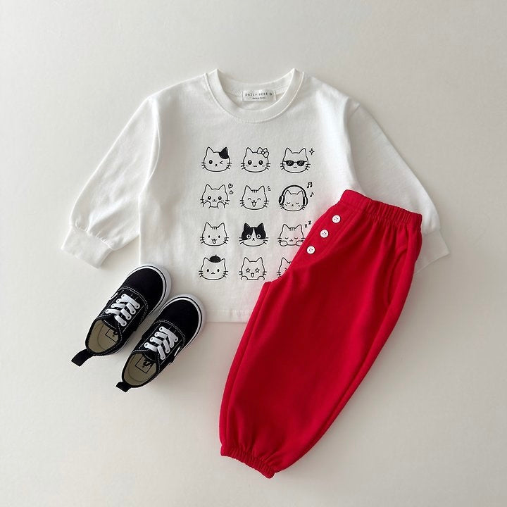 [PRE-ORDER] Emoticon Long Sleeve Tee