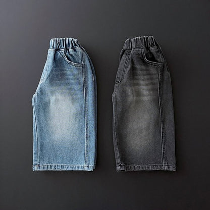 [PRE-ORDER] Curved Denim Pants