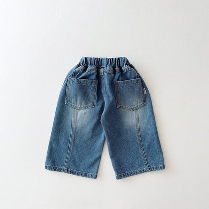 [PRE-ORDER] Curved Denim Pants