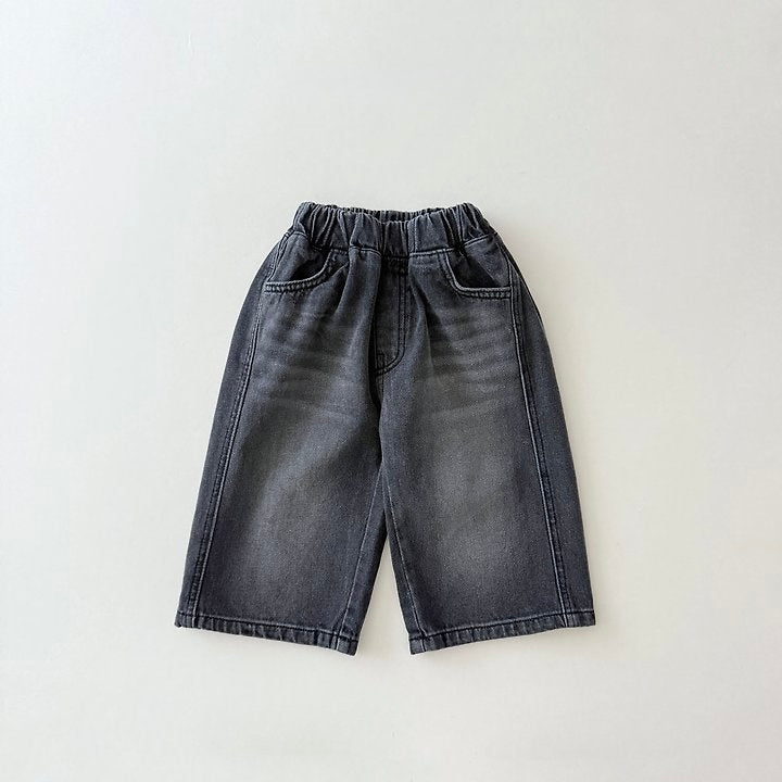 [PRE-ORDER] Curved Denim Pants
