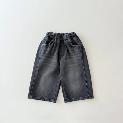 [PRE-ORDER] Curved Denim Pants
