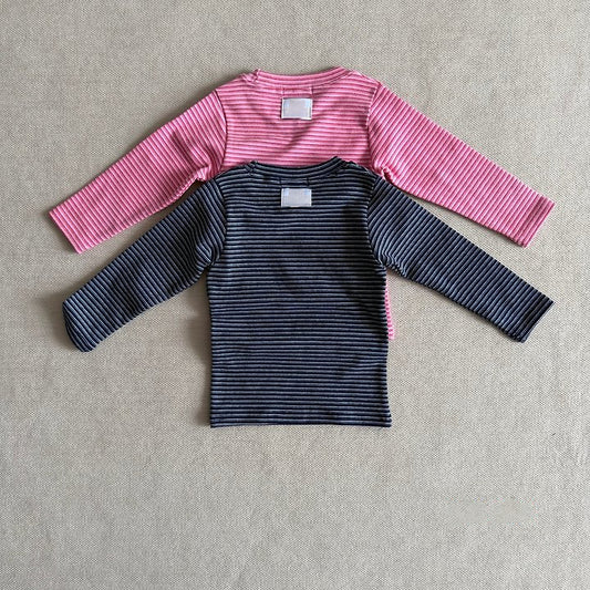 [PRE-ORDER] Strawberry Milk Striped Tee