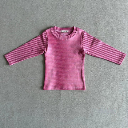 [PRE-ORDER] Strawberry Milk Striped Tee