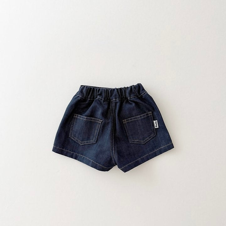 [PRE-ORDER] Wrap Raw Denim Skorts