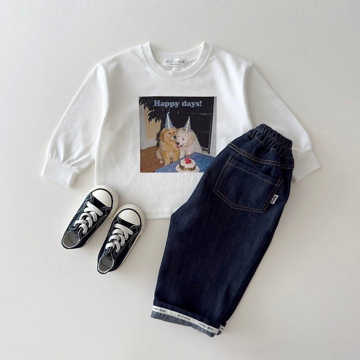[PRE-ORDER] Rolled-up Raw Denim Pants