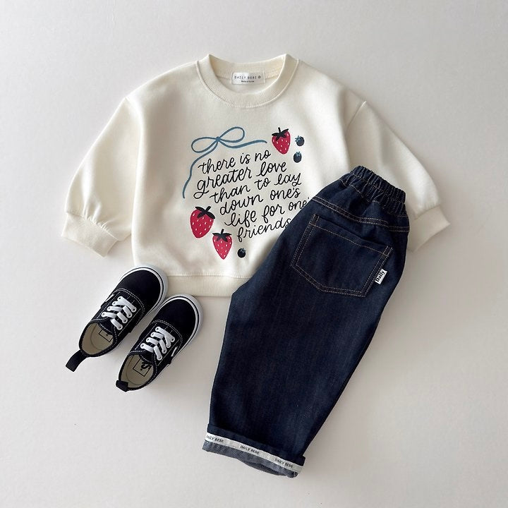 [PRE-ORDER] Rolled-up Raw Denim Pants
