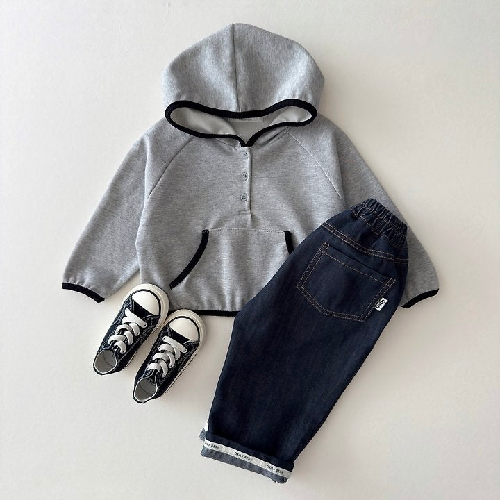 [PRE-ORDER] Rolled-up Raw Denim Pants