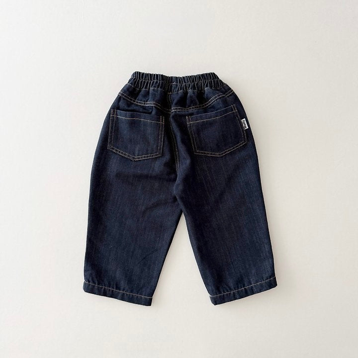 [PRE-ORDER] Rolled-up Raw Denim Pants