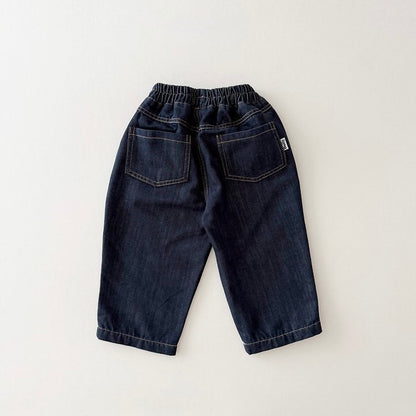 [PRE-ORDER] Rolled-up Raw Denim Pants