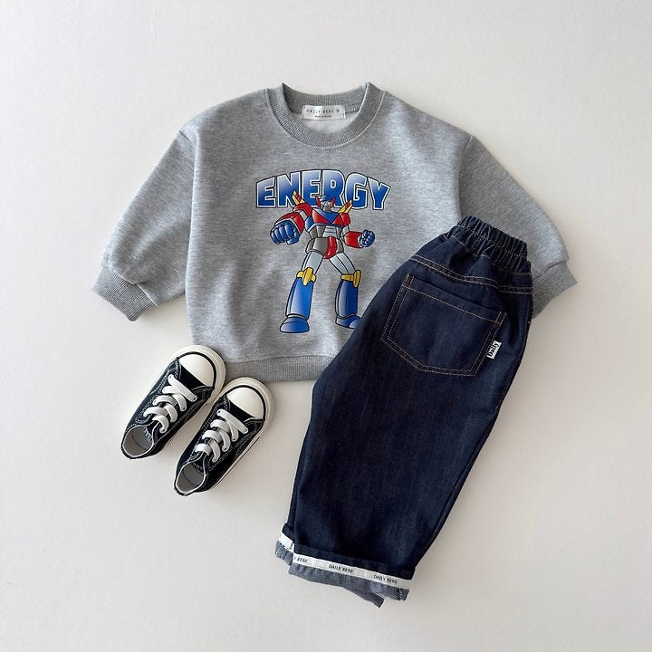 [PRE-ORDER] Rolled-up Raw Denim Pants