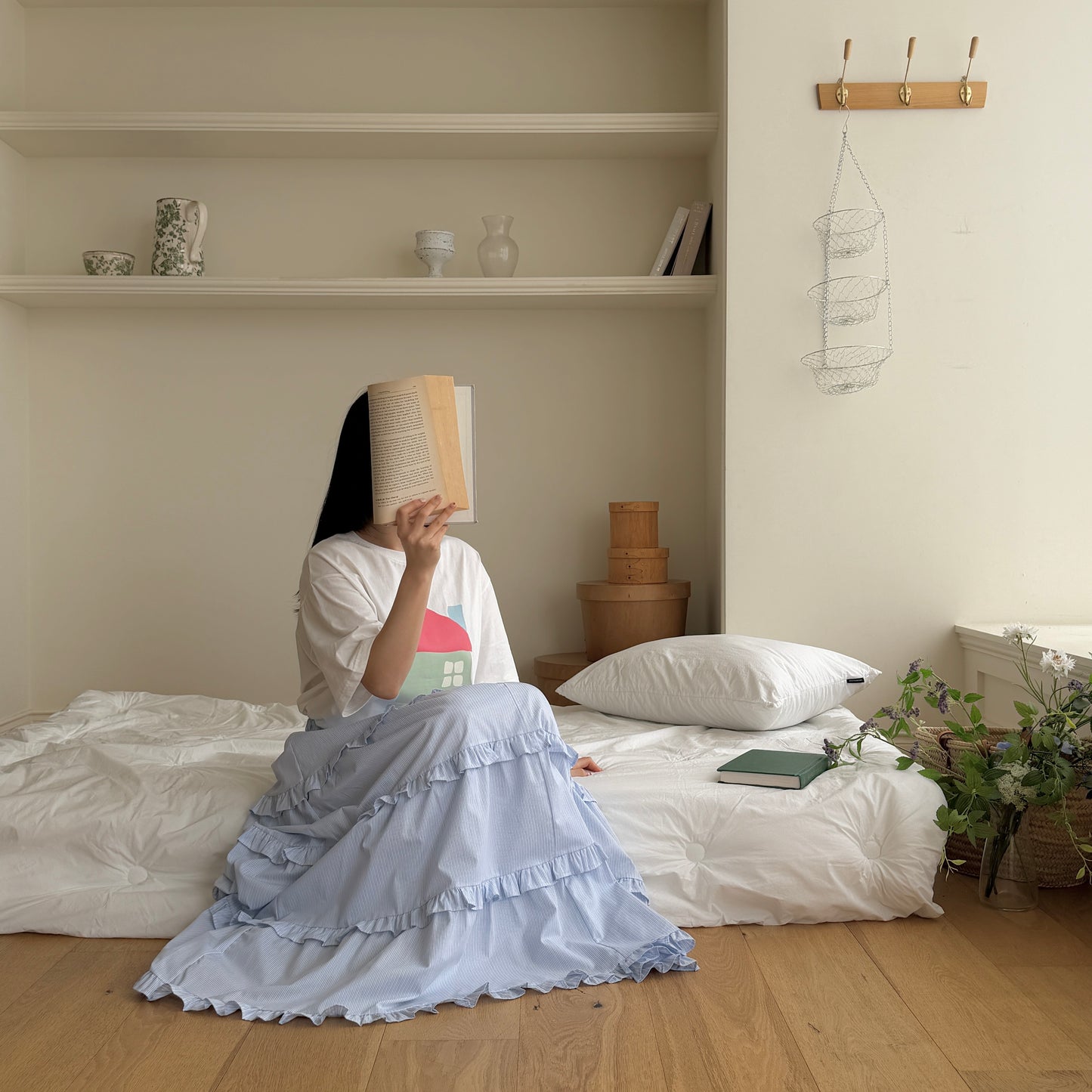 [PRE-ORDER] Mommy and Me Peony Tiered Skirt