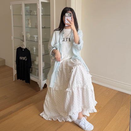 [PRE-ORDER] Mommy and Me Peony Tiered Skirt